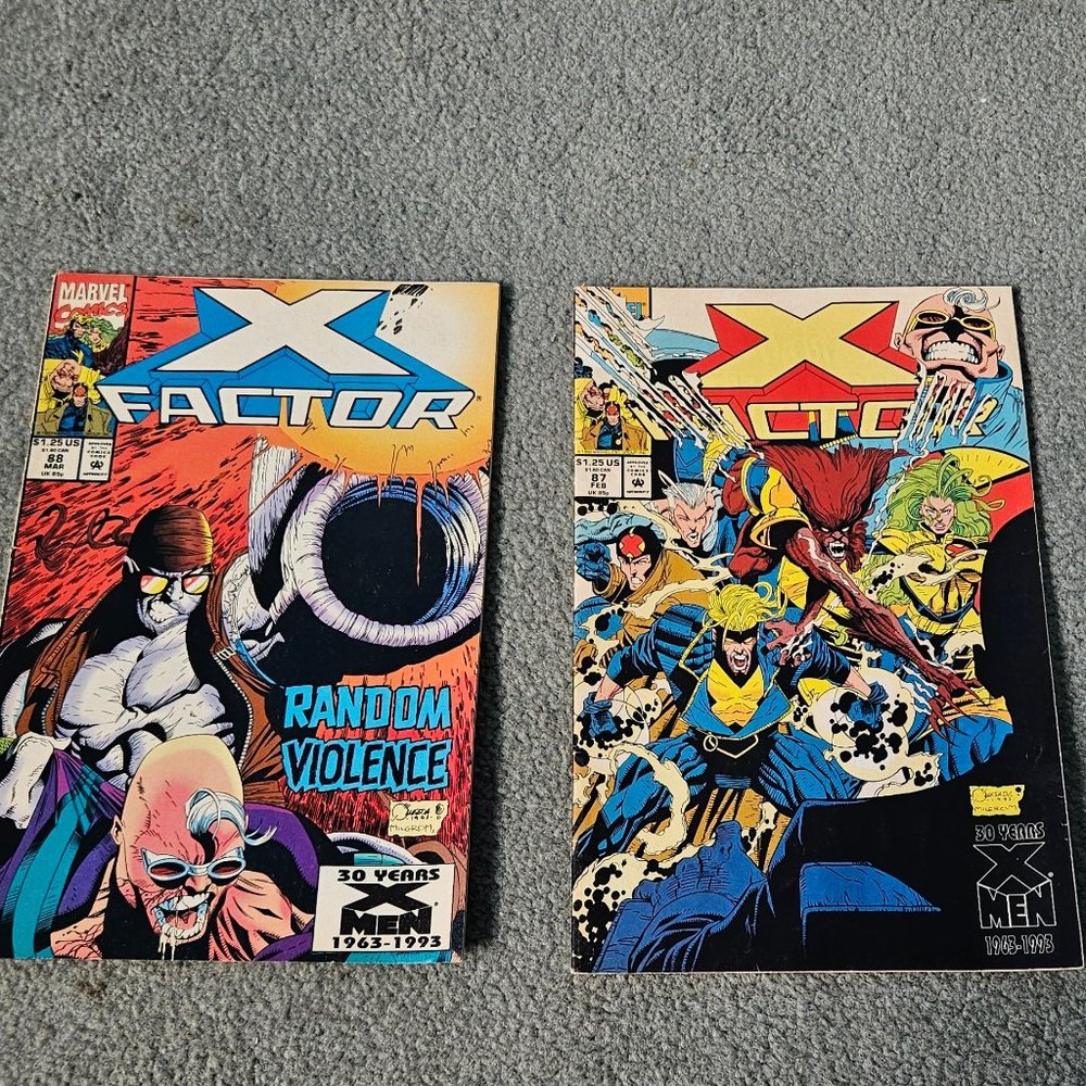 " X- Factor" Marvel Comics X-men 1993